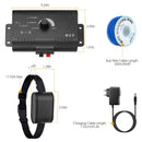 Electric Dog Fence System Pet Tone Shock Boundary Containment Water Resistant Collar Receiver For Small Medium Large Dog