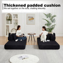 Convertible Sleeper Sofa Bed With Cylindrical Pillow by HouseOfZazla
