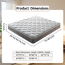 12 Inch Hybrid Mattress in a Box - Medium Firm