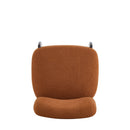 Modern Boucle Lounge Chair With Solid Wood Frame by HouseOfZazla