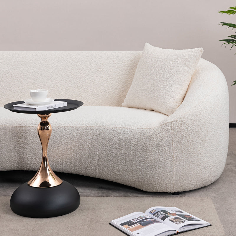 Minimalist Curved Sofa, 3 Seater, photo 4 of 10