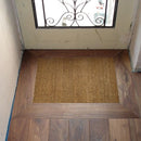 Custom Sized Vinyl Back Natural Coco Coir Entrance Mats