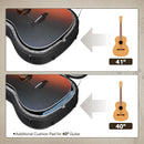 Yescom 40"-41" Hard Shell Acoustic Guitar Case for Air Travel