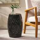 RUBY Side Table — Lace Cut Metal End Table for Outdoor & Indoor Use by HouseOfZazla