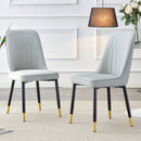 Modern Chair With Metal Legs by Unique Piece Furniture