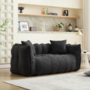 Cozy Beanbag Chair With High Resilience Foam Core For 2 by Unique Piece Furniture