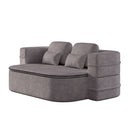 2 In 1 Foldable Sofa Bed With Multi Functional Blanket, Floor Lounge Sofa by HouseOfZazla