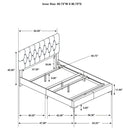 James - Panel Bed