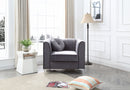 Contemporary Sloped Armchair