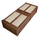 4 Door Storage Cabinet With 1 Drawer, With 4 Adjustable Inner Shelves by HouseOfZazla