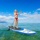 11-Feet Inflatable Paddle Board with Carry Bag by DirectDeals