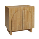 2 Door Cabinet, Suitable For Bedroom - Natural by HouseOfZazla