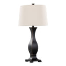 Riley - Contemporary Table Lamp (Set of 2) - Oil Rubbed Bronze / Oat