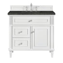 James Martin Lorelai 36" Single Bathroom Vanity, Bright White