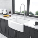 Farmhouse Sink, Apron Front Single Bowl With Arch Edge Design by HouseOfZazla