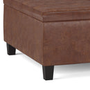 Ellis - Coffee Table Storage Ottoman Contemporary Design by Unique Piece Furniture