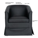 27.36" Wide Swivel Chair by HouseOfZazla