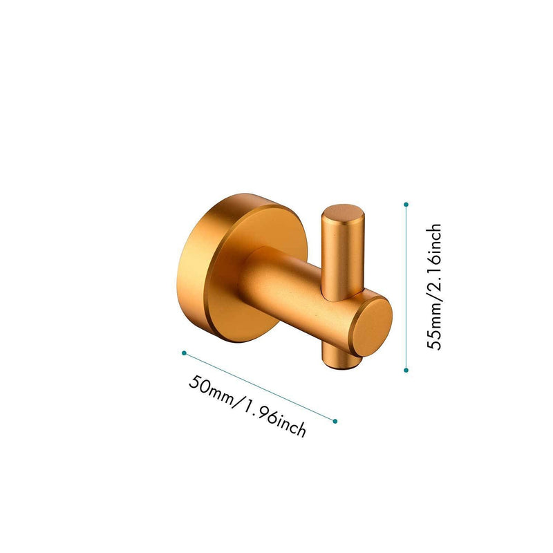 6 Piece Bathroom Towel Rack Set Wall Mount