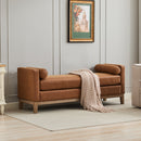 Walker Edison | Elegant Upholstered Bench