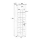 Walker Edison | Contemporary Design 30 Shoe Storage Cabinet