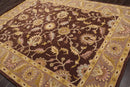 8' x 10' Handmade Wool Traditional Oriental Area rug 8x10 Traditional Brown