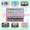 Kid Baby Toddler Tablet Toy Educational Learning Study Tablet Pad Gift for Aged 2 3 4 5 6 7 Girls Boys