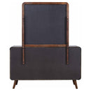 Robyn 6-drawer Dresser with Mirror Dark Walnut