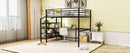 Loft Bed With Desk And Lateral Storage Ladder by HouseOfZazla