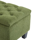 Ottoman Bench & Storage - Green by HouseOfZazla