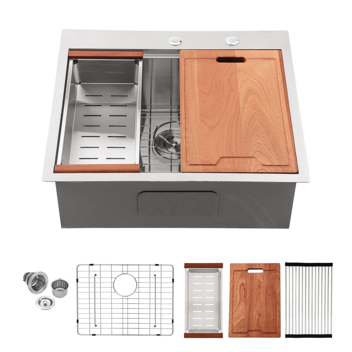 Drop In Kitchen Sink Stainless Steel 16 Gauge, photo 4 of 38