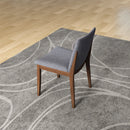 Laura - Mid-Century Modern Solid Wood Dining Chair (Set of 2) by HouseOfZazla