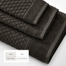 Cotton Diamond Waffle Weave Bath Towel Set - Grayson Collection by Great Bay Home