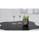 Fresno - Curved Cloud Shaped Bistro Bar Table Bar Table - Black by HouseOfZazla