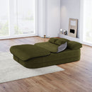 2 In 1 Foldable Sofa Bed With Multi Functional Blanket, Floor Lounge Sofa by HouseOfZazla