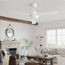 Ceiling Fan Without Light, 3 Blades Farmhouse Ceiling Fan With Remote Control 6-Speed Reversible Dc Motor For Living Room, Bedroom, Kitche by HouseOfZazla