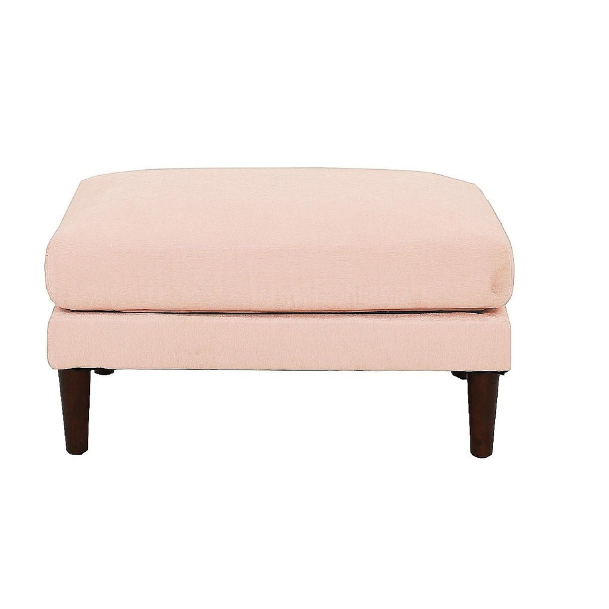 Modular L-Sectional Set With Ottomans - Pink, photo 11 of 11