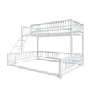 Bunk Bed With Ladder And Safety Guardrails by HouseOfZazla