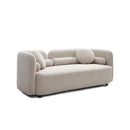 2 Seater Sofa Couch For Living Room - Light Beige