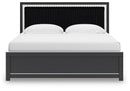 Zuraleus - Upholstered Panel Bed