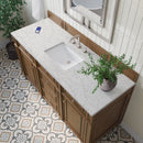 James Martin Bristol 60" Single Bathroom Vanity, Saddle Brown