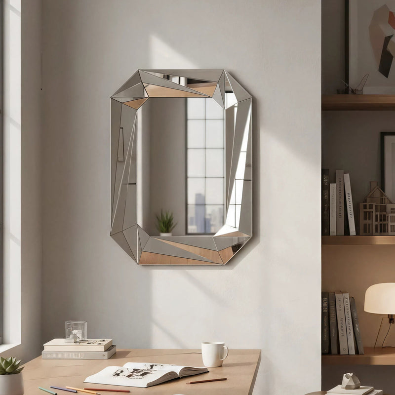 Diamond Shaped Large Wall Mirror, photo 6 of 10