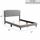 Button Tufted Bed Charming For Cozy Spaces by HouseOfZazla