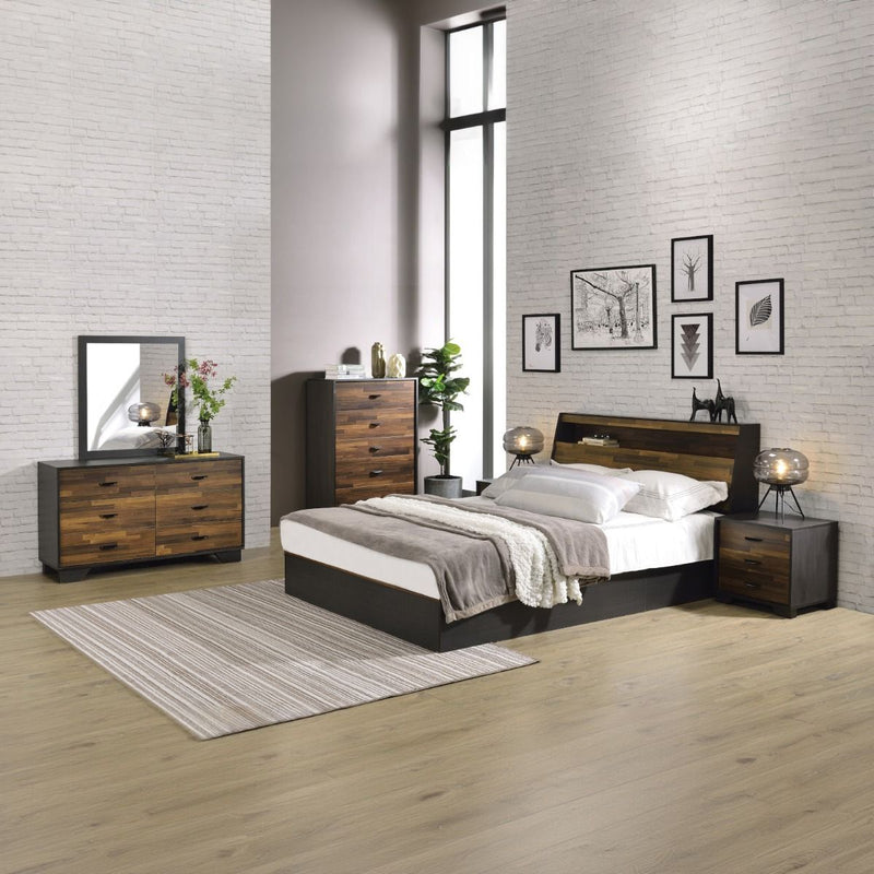Eos - Dresser - Walnut & Black, photo 5 of 6