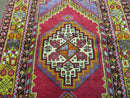 4' X 7' Antique Handmade Turkish Oushak Wool Rug Carpet Red Nice