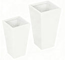 Flower Pots 2-Pack Outdoor Planter Set with Drainage Holes