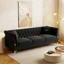 FX-P83-BK4 Sofa with 2 Pillows by HouseOfZazla