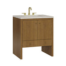 James Martin Hudson 30" Single Bathroom Vanity, Honey Oak