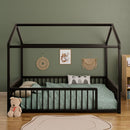 Montessori Floor Bed Frame With House Shape by HouseOfZazla
