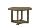 Parfield Weathered Round Dining Table - Oak