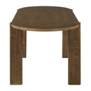 Modern Wooden Dining Table for 4 to 6 People, 71" Large by HouseOfZazla